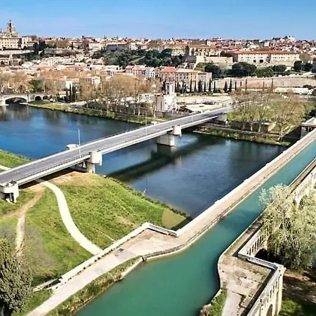 Foch 7-proche Allee Paul Riquet-wifi-tv Connectee Apartamento