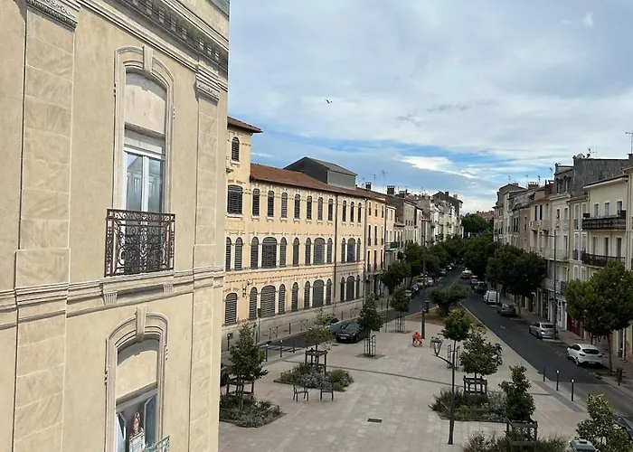 Foch 7-proche Allee Paul Riquet-wifi-tv Connectee Apartamento